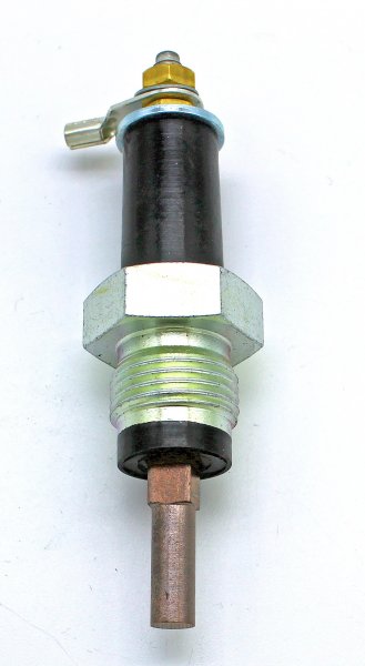 ZH-001 Stromzuführung/Zündkerzenhalter mit 6mm D rund Kohlebürste mit Kappe für Trockenlauf M18x1,5 SW22